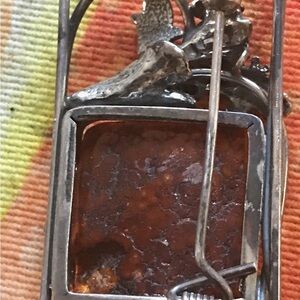 Amber brooch/pin